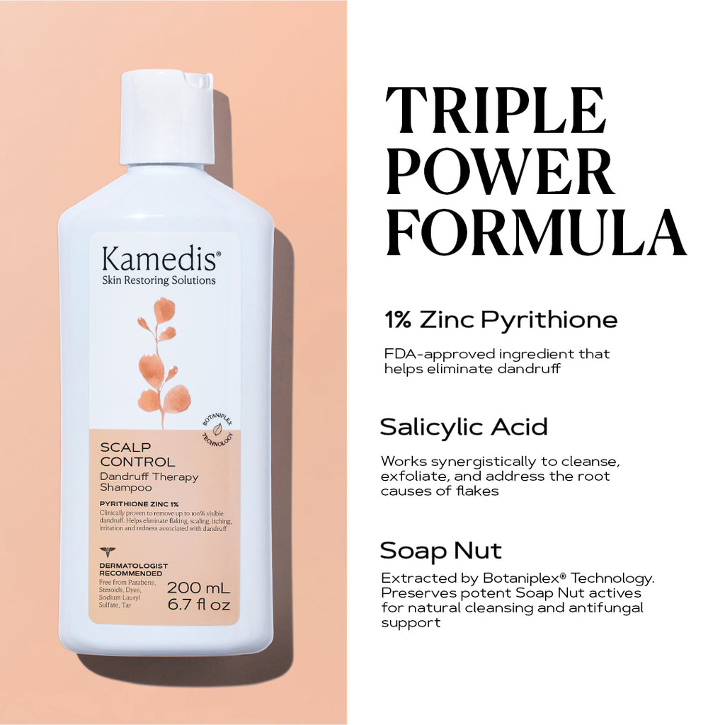 3 Anti Dandruff Shampoo Saving pack | SCALP CONTROL